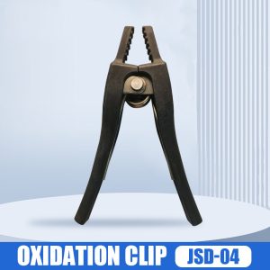 Special fixture for anodizing; small parts with holes; material used
