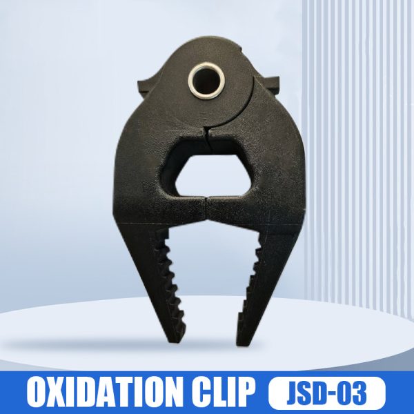 Special fixture for anodizing. Small tooth 8MM*42 long.